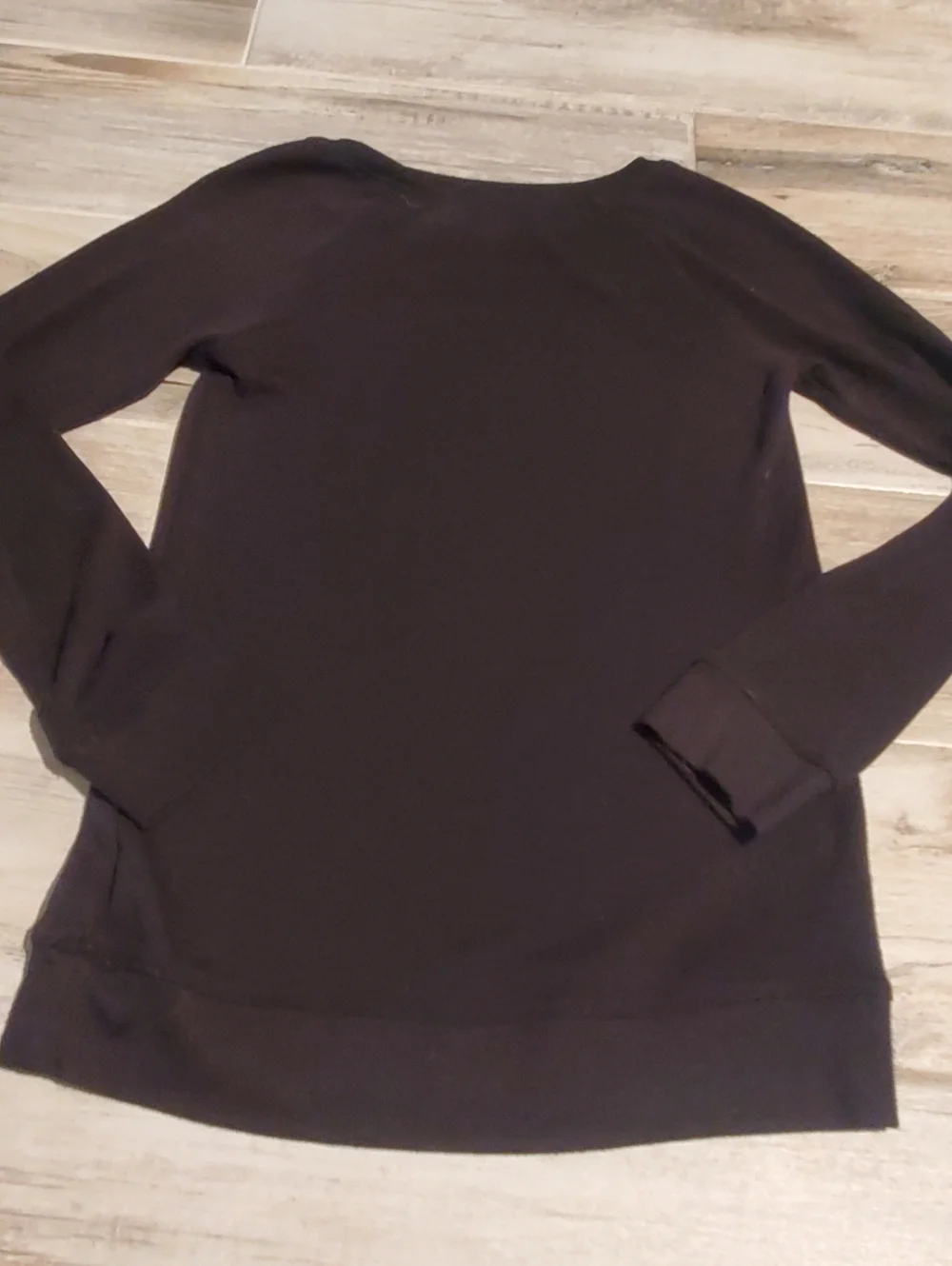 Justice Sz  10 Light Weight Black Sweater Sweatshirt Top Ice cream cone Soft